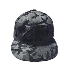 Carolina Panthers Black Camo‎ Snapback Hat